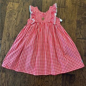 New! Red Gingham EleanorRose Dress
